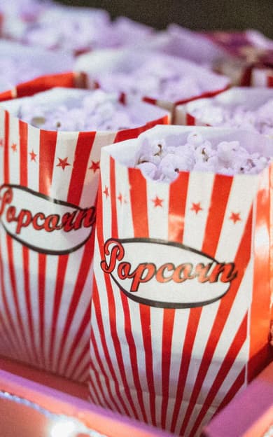 Popcorn in Cinema Room