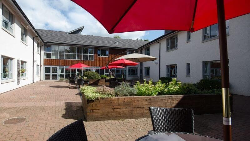 Rubislaw Park Courtyard Garden
