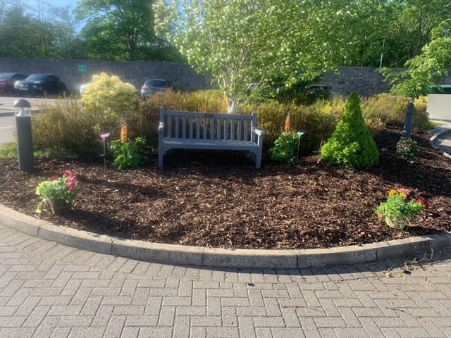 Gardening at Rubislaw Care Home Aberdeen