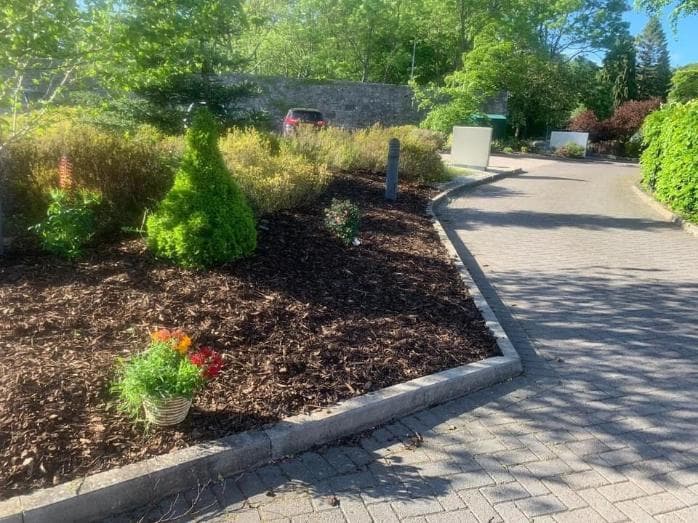 Garden at Rubislaw Care Home Aberdeen