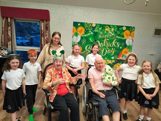 St Patrick’s Day Celebration at Rubislaw Park Care Home